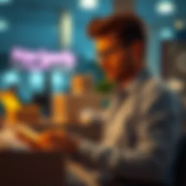 Illustration showcasing the benefits of prime subscriptions for users