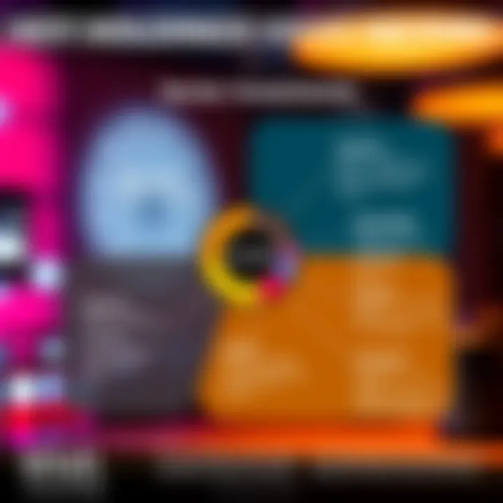 Infographic showcasing key holdings in various sectors