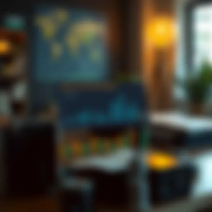 Cash Flow Management Illustration Graph illustrating improved cash flow management through effective billing