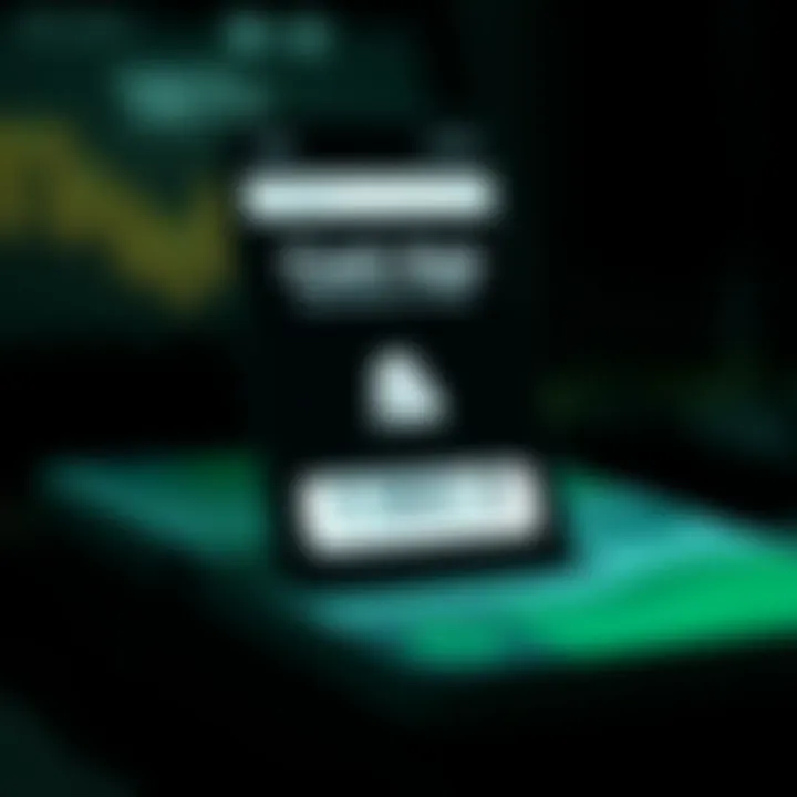 Visual representation of Cash App with bank identification code