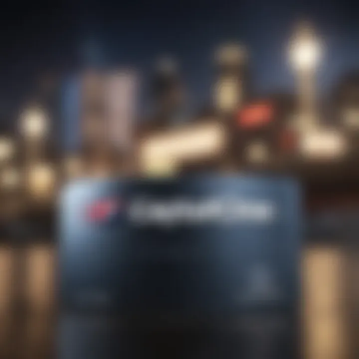 Capital One logo showcasing its brand identity