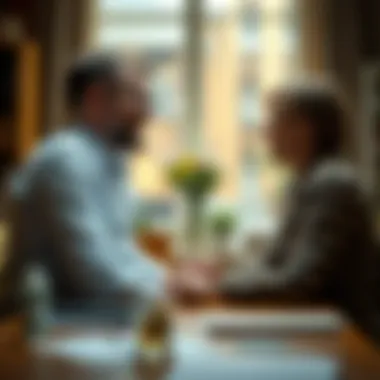 A financial decision-making scenario influenced by mortgage reviews