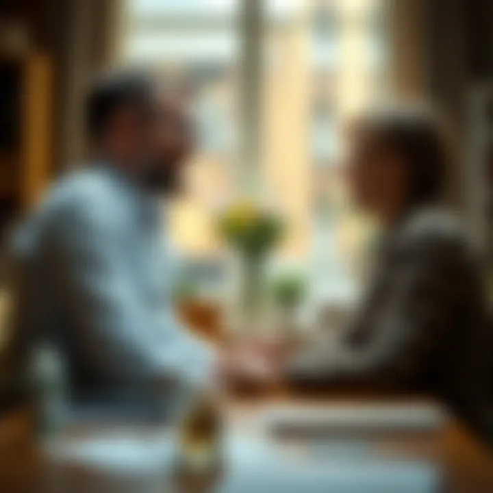 A financial decision-making scenario influenced by mortgage reviews