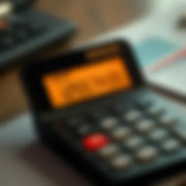 Calculating Debt to Income Ratio Calculator displaying debt to income ratio results