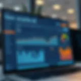 Innovative Tax Software Dashboard Innovative tax software dashboard showcasing analytics and user interface