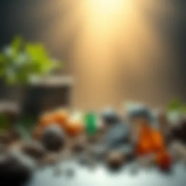 Visual depiction of diversified assets within ERTH ETF