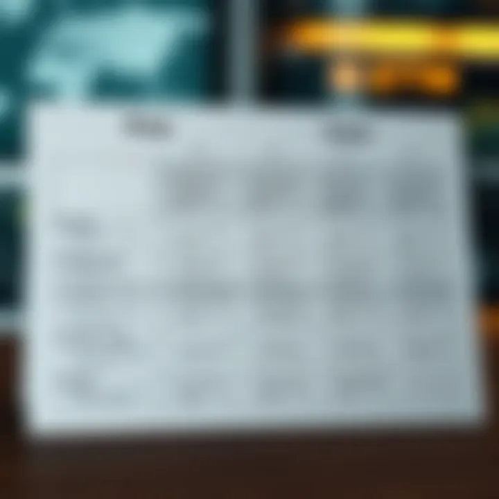 Comparison chart highlighting advantages and drawbacks of ERTH ETF