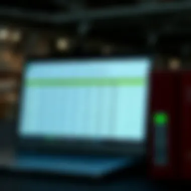 Utilizing Excel for Freight Cost Calculation Screenshot of Excel interface with freight calculation template