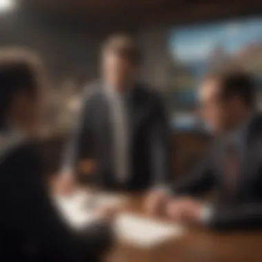 Enhancing Decision-Making with Executive Summaries A professional setting where decision-making is enhanced by an executive summary