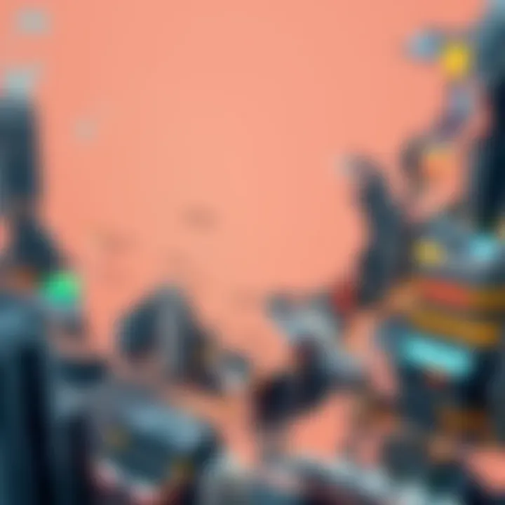 Map highlighting key Asian markets and their economic indicators for investors