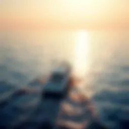 A serene image of a boat on calm waters, symbolizing the joy of marine adventure.