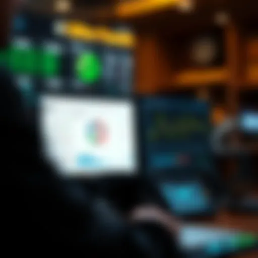 Visual representation of DSTVision's interface
