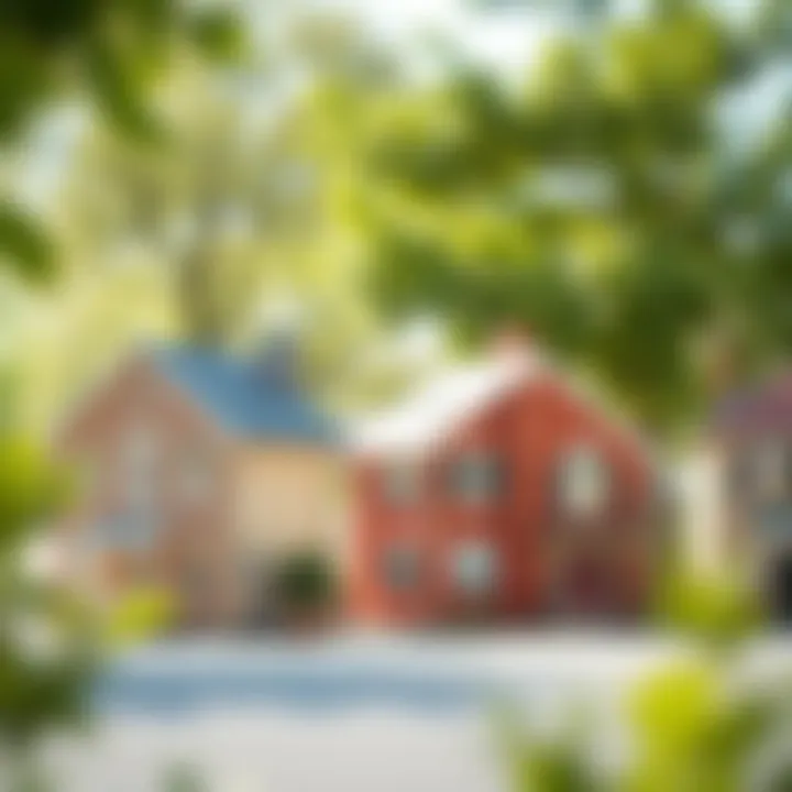 A conceptual diagram highlighting the relationship between local investment and housing stability