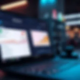 Innovative bookkeeping software interface