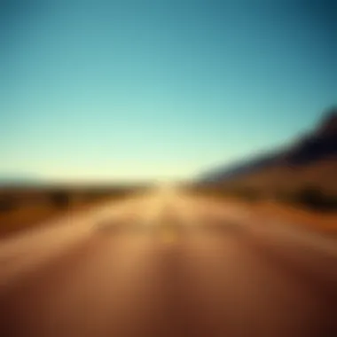 The Journey Awaits An open road symbolizing adventure and discovery
