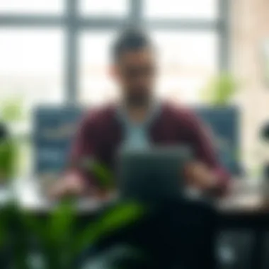 Freelancing: Unlock Your Potential A digital workspace showcasing freelance opportunities