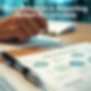 Best Practices in Reporting Notes Receivable Diagram illustrating best practices for reporting notes receivable