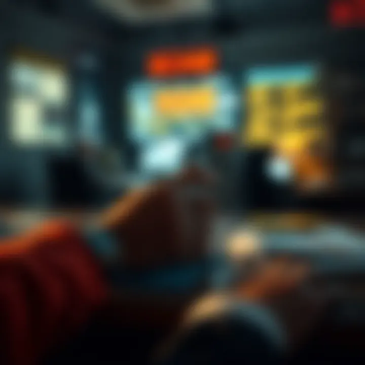 Visual representation of various scams