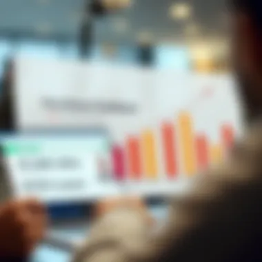 Graph showcasing customer feedback and satisfaction ratings