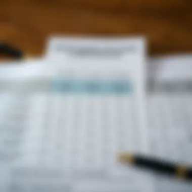 Mortgage Options Comparison Chart comparing mortgage rates and options