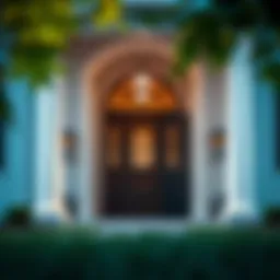 Elegant home with a welcoming entrance