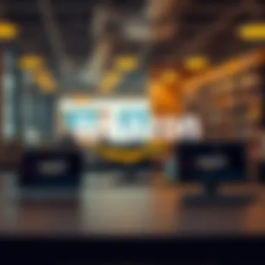 Platforms for Acquiring Amazon Shares Illustration of various platforms for stock purchase