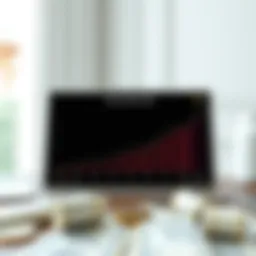 Graph depicting historical bank interest rates over decades