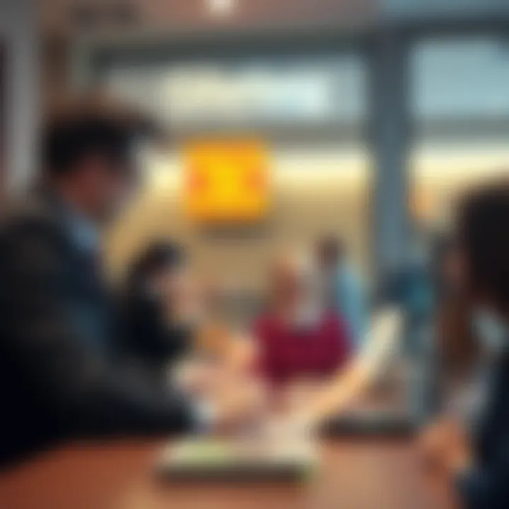 Expert Guidance from Wells Fargo Representatives Customer service representative assisting a client