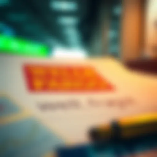 Wells Fargo bank logo with financial documents