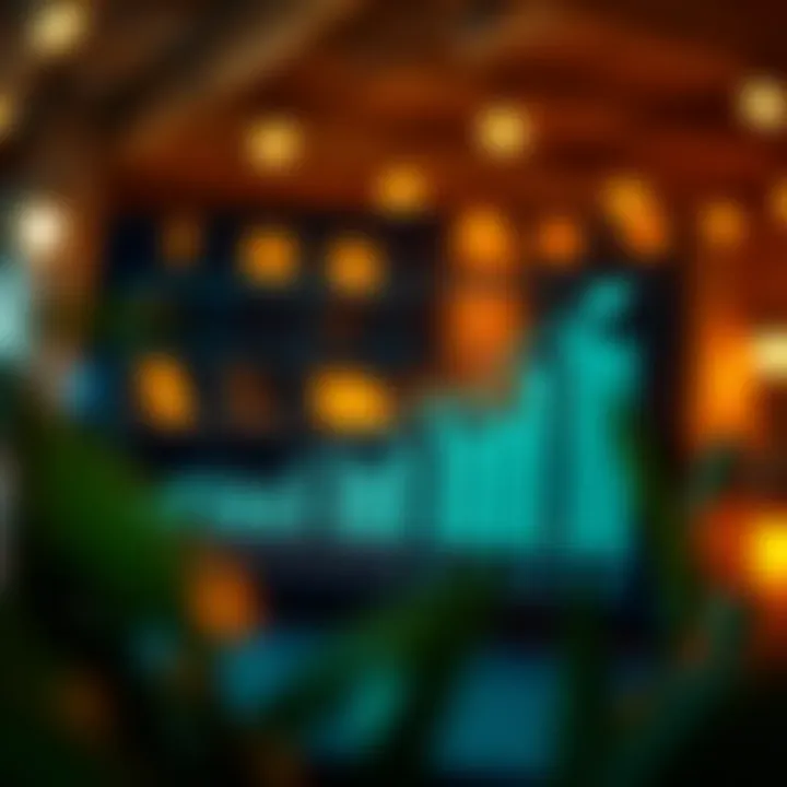 Graph showcasing credit score trends