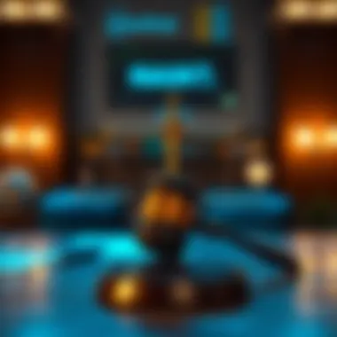 The Intersection of Innovation and Legal Expertise Visual representation of innovation and legal advice