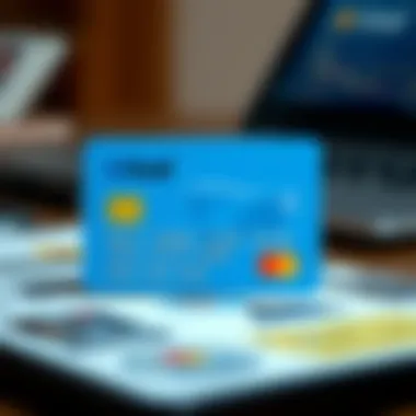 Integration of Prepaid Cards Illustration depicting the integration of prepaid cards into bank accounts.