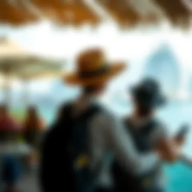 Luxury Destination Rewards Travelers enjoying their rewards at a luxury destination