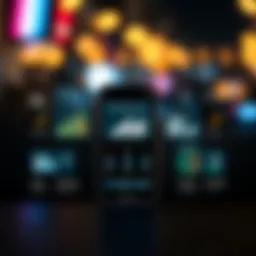 Visual representation of mobile app revenue streams