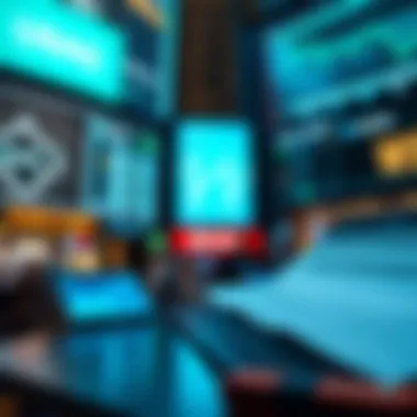 Illustration of essential tools for investors on Nasdaq