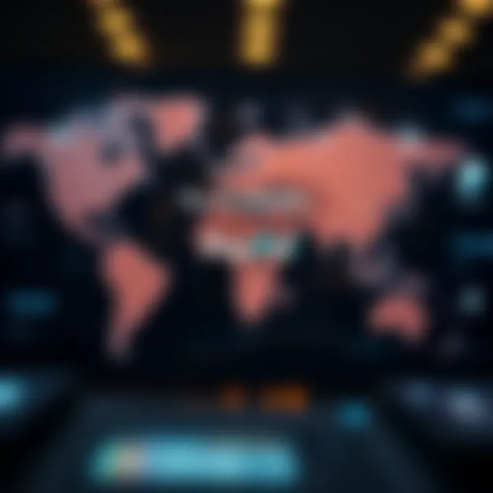 Global Accessibility of PayPal Global map highlighting PayPal's accessibility