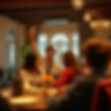 A successful real estate transaction celebration