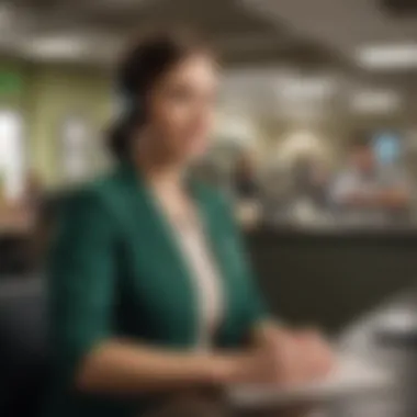 Visual guide to Regions Bank's customer service in loan application