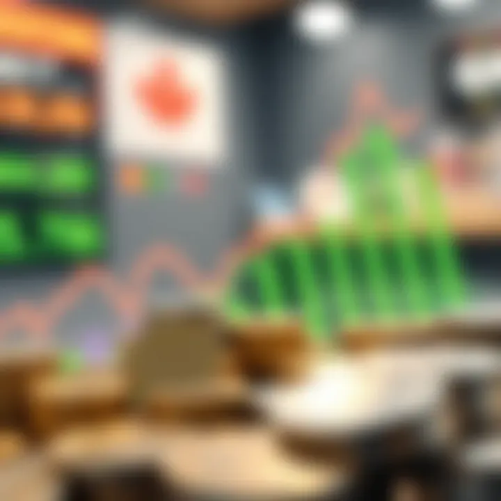 Market Trends in Coin Exchange Graphical representation of trends in coin exchange markets in Canada