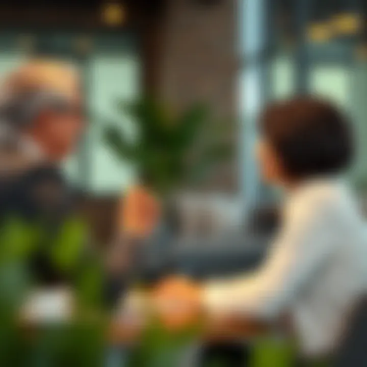 A negotiation scenario between buyers and agents.