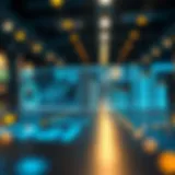 Visual representation of data analytics outsourcing benefits