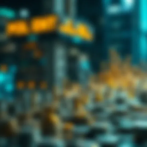 Conceptual representation of decentralized finance