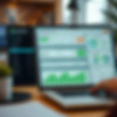 Exploring the User Interface of QuickBooks User interface of QuickBooks showcasing various financial tools