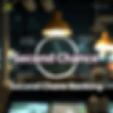 Challenges and Benefits of Second Chance Banking Infographic highlighting challenges and benefits of second chance banking