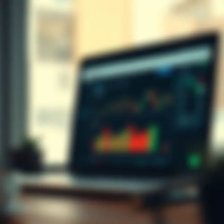 Screenshot of Google Finance interface with stock data