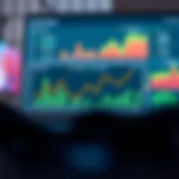 Visual representation of a monthly budget overview