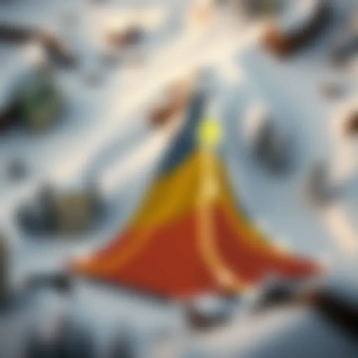 An infographic illustrating the avalanche debt repayment technique