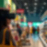 Digital shopping experience with virtual reality