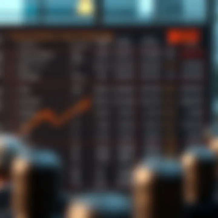 Financial Metrics Comparison of Dividend Kings A detailed chart showcasing Dividend King companies and their financial metrics