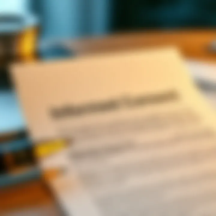 Informed Consent in Financial Contexts A legal document symbolizing informed consent for accessing credit information